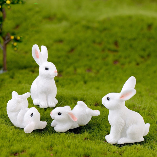 Cute Rabbit Figurines