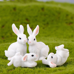 Cute Rabbit Figurines