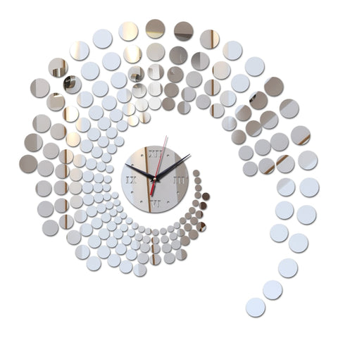 Multi-Ğiece Set Geometric Wall Clock