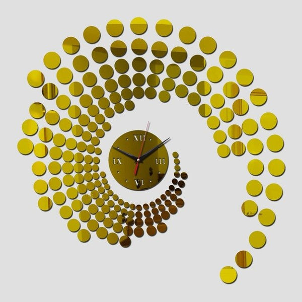 Multi-Ğiece Set Geometric Wall Clock