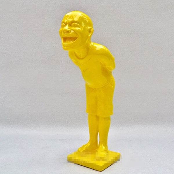 Abstract Laughing Sculpture