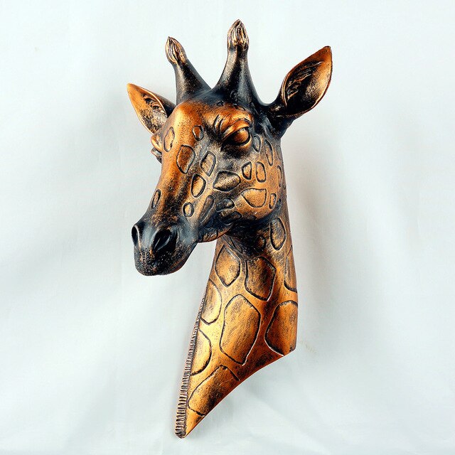 Nordic Retro Giraffe Head