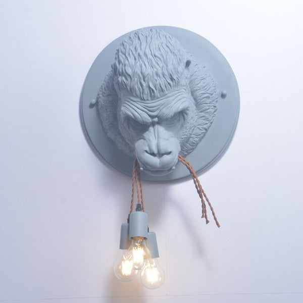 Gorilla Wall Lamp