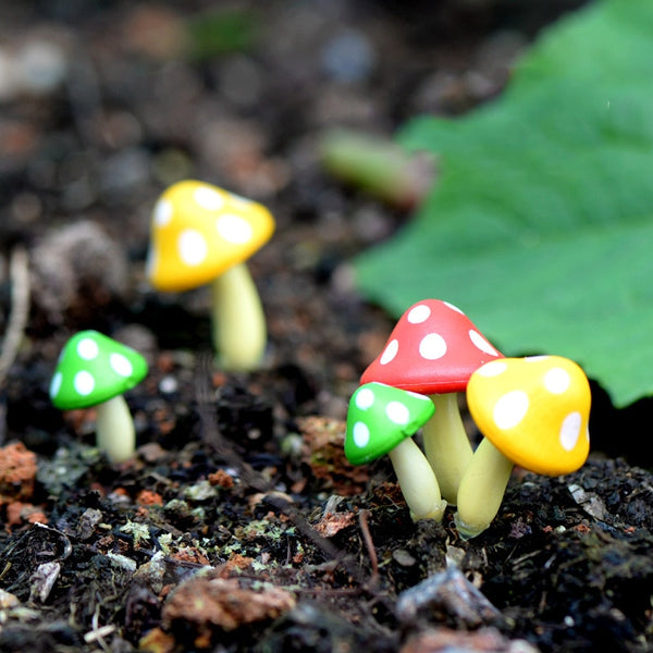 Mini Cute Mushroom Miniature