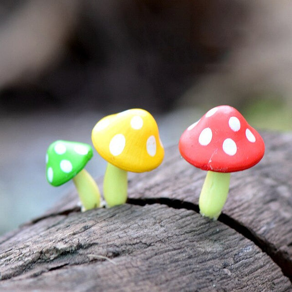 Mini Cute Mushroom Miniature