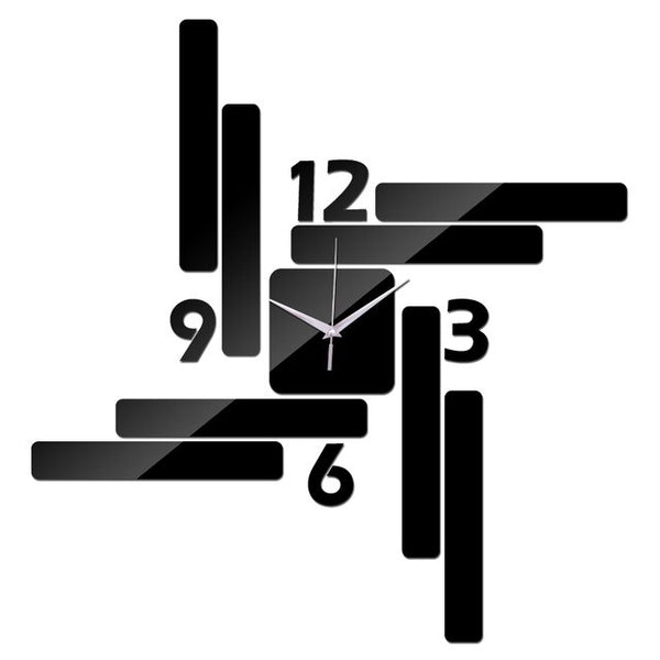 New design acrylic mirror wall clock