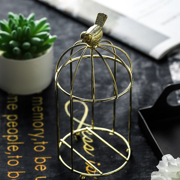 Nordic Style Birdcage Shape Vase