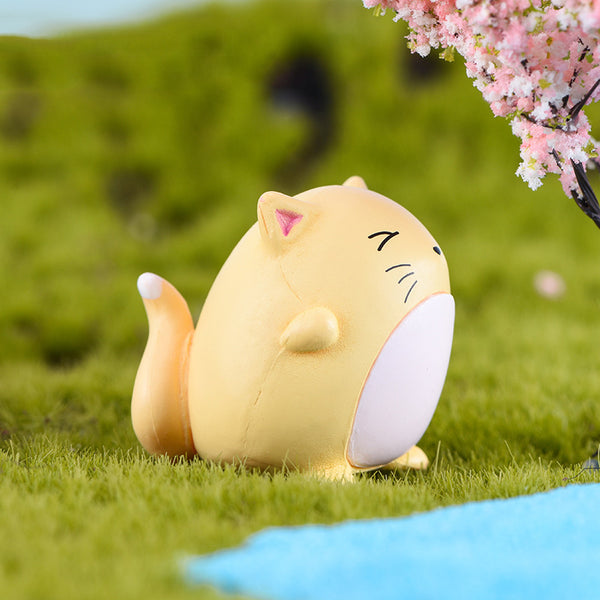 Cute Yellow Cat  Miniature