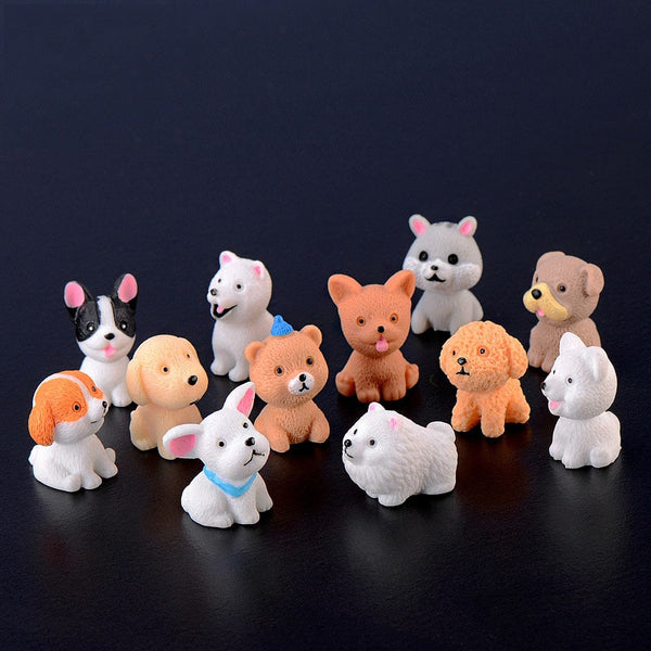 Mini Cute Dog Fairy Garden Figurines