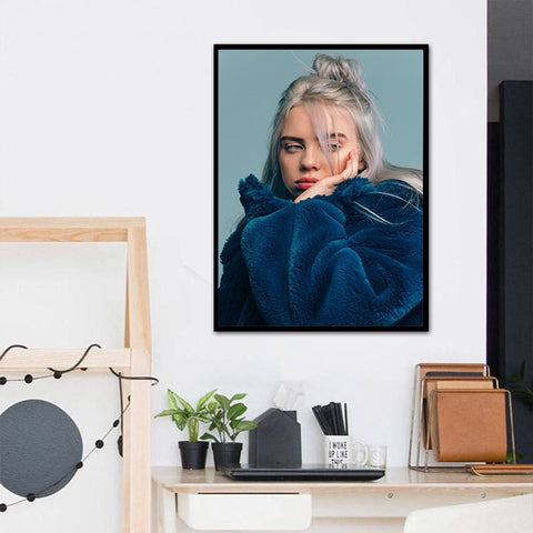 Billie Eilish Wall Painting