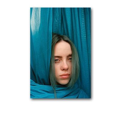 Billie Eilish Wall Painting