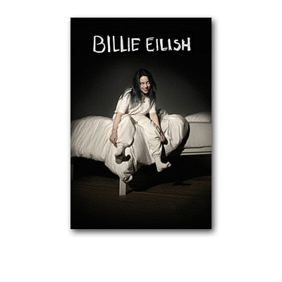 Billie Eilish Wall Painting