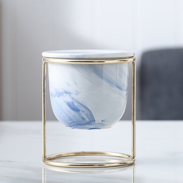 Marble Ceramic Flower Vase