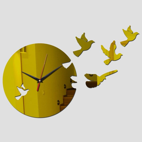 Birds Wall Clock