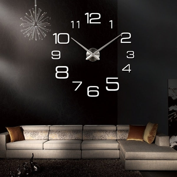 Modern 3D Big Quartz Watch Clocks l