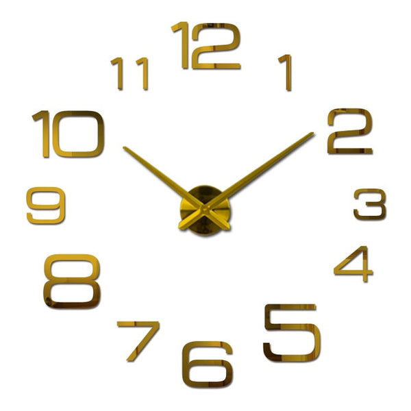 Modern 3D Big Quartz Watch Clocks l