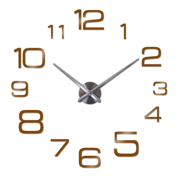 Modern 3D Big Quartz Watch Clocks l