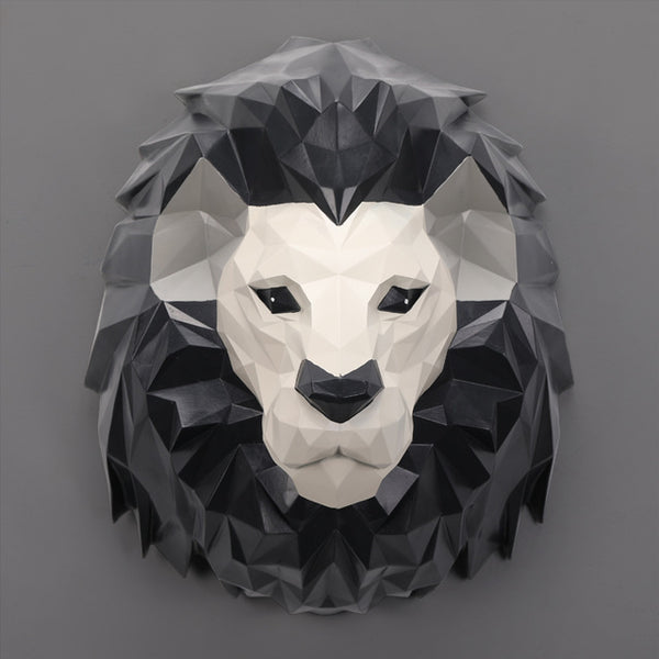 Lion Head Wall Decoration