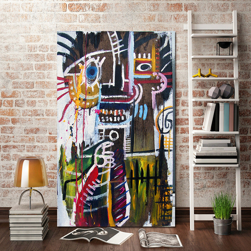 Colorful Abstract Oil Wall Painting