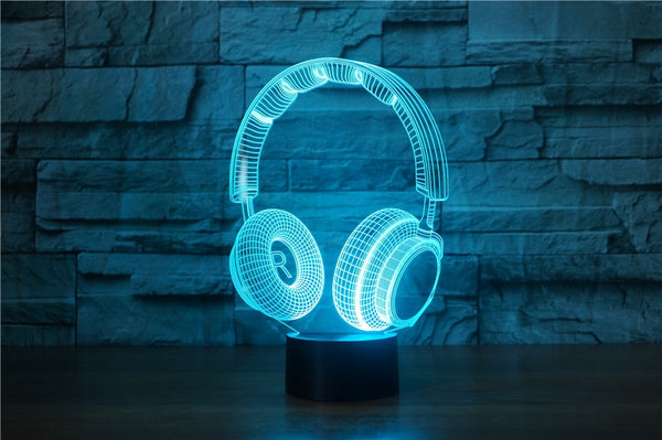 3D LED Night Light Music