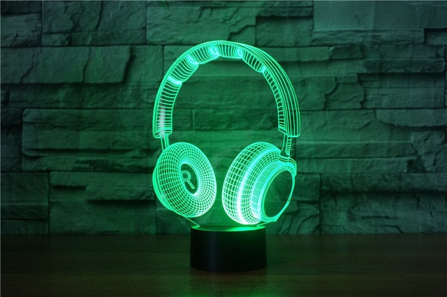 3D LED Night Light Music