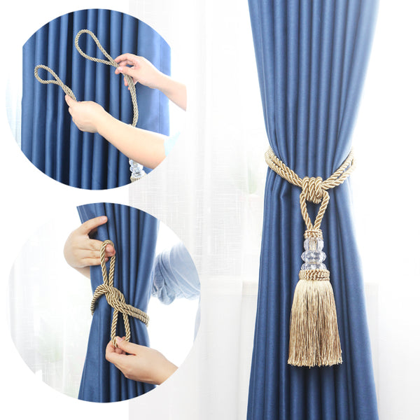 Polyester Tassel Curtain Tieback