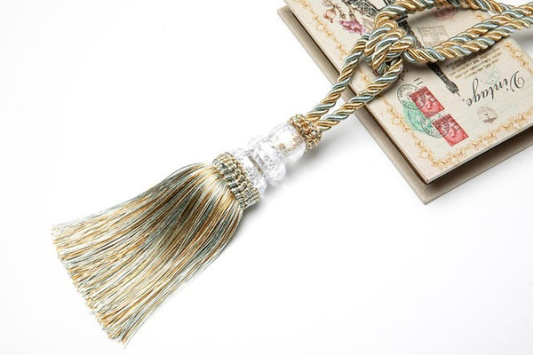 Polyester Tassel Curtain Tieback