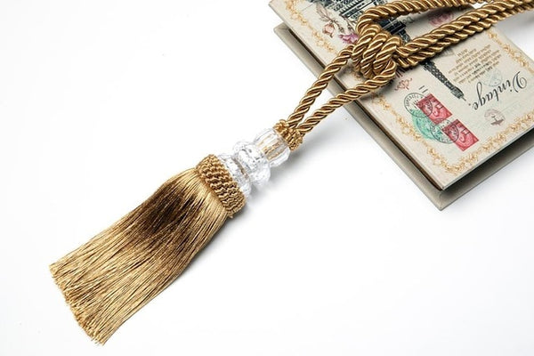 Polyester Tassel Curtain Tieback