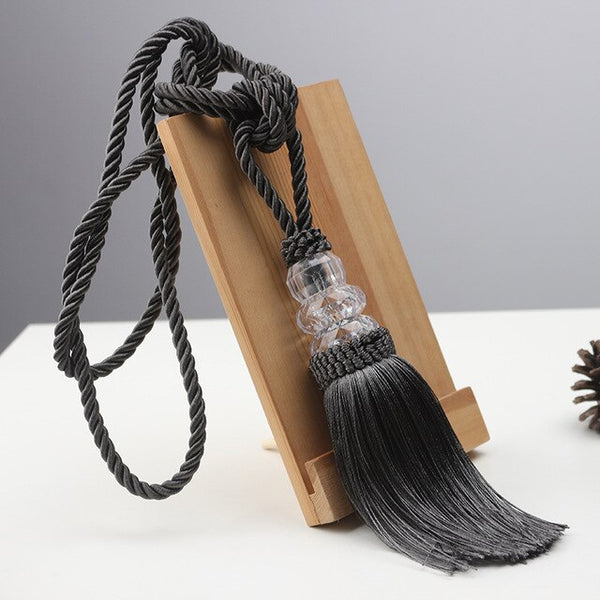 Polyester Tassel Curtain Tieback