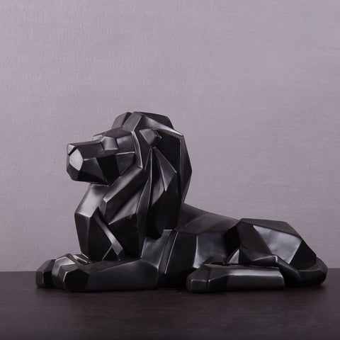 Origami Lion Sculpture