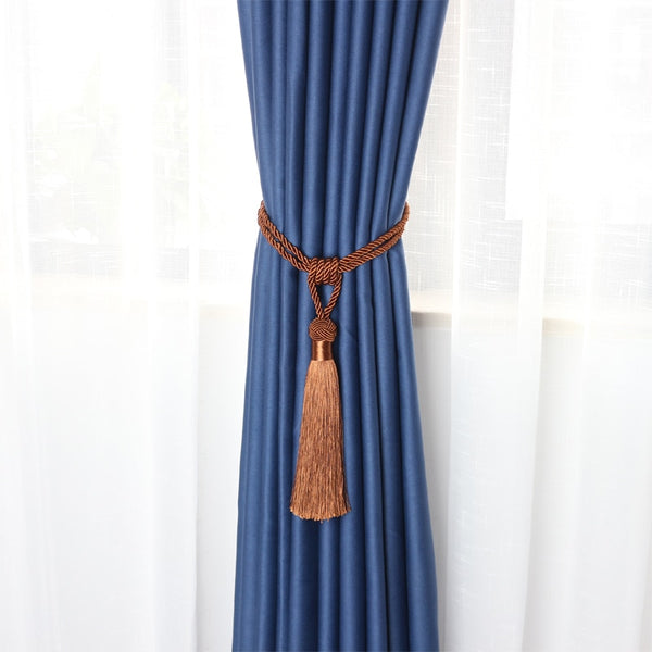 Handmade Single Ball Tassel  Curtain Tieback