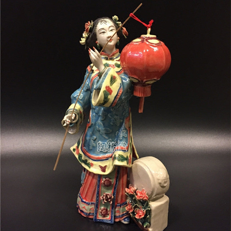 Chinese Style  Lady Statu