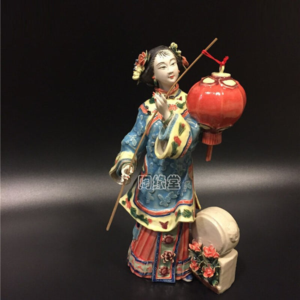 Chinese Style  Lady Statu