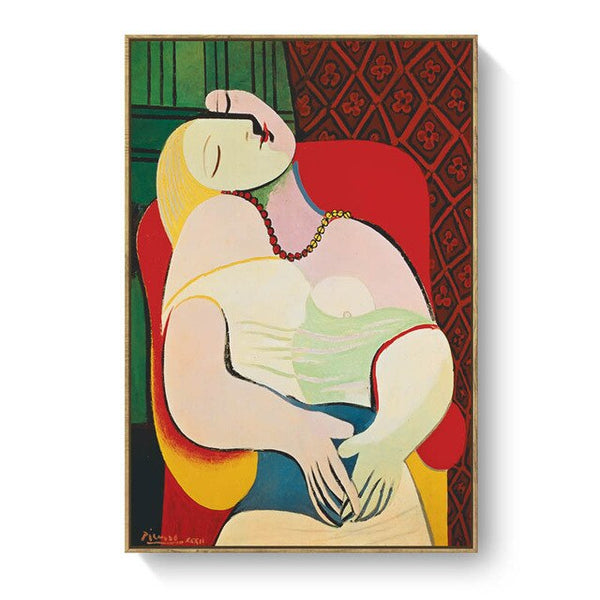 Oil Painting Abstract Figure Wall Art