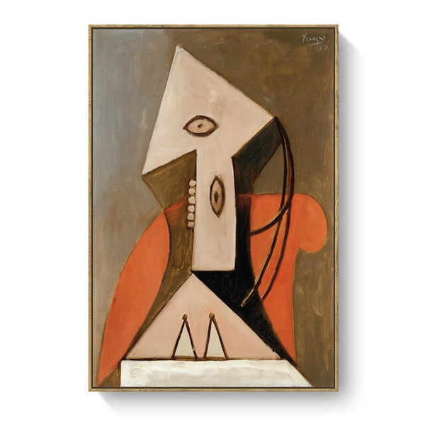 Oil Painting Abstract Figure Wall Art