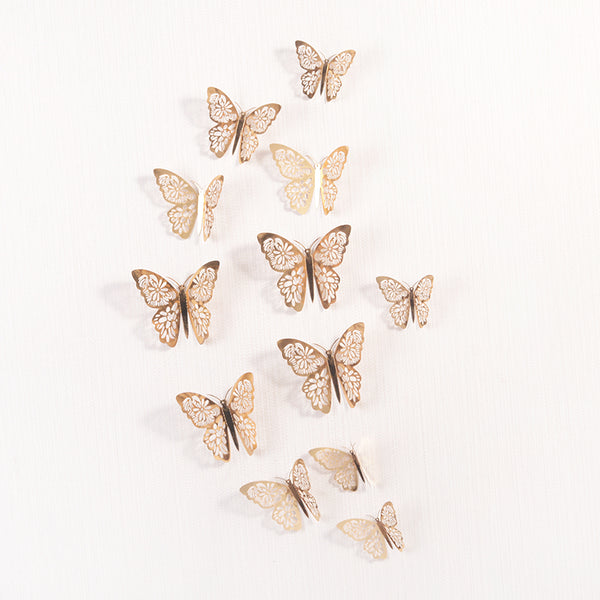 3D Wall Stickers Hollow Butterfly