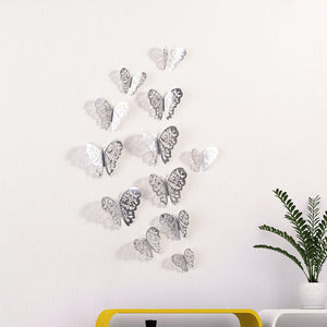 3D Wall Stickers Hollow Butterfly