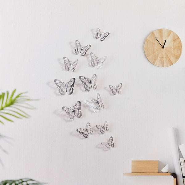 3D Wall Stickers Hollow Butterfly