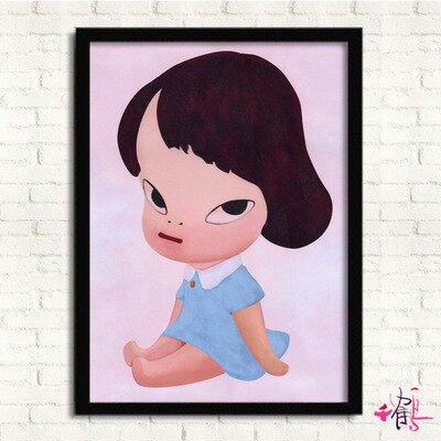 Dream Doll Cartoon Wall Painting