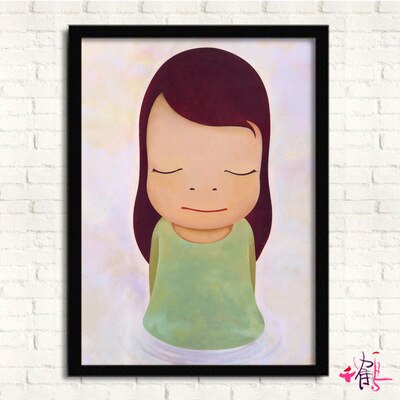 Dream Doll Cartoon Wall Painting