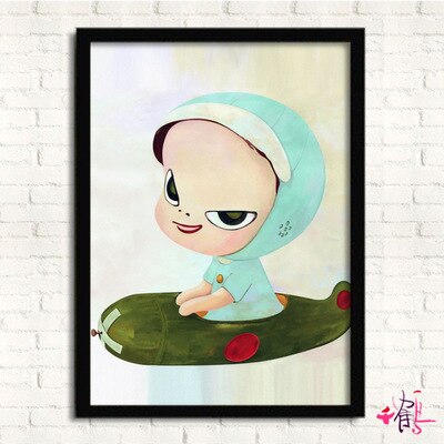 Dream Doll Cartoon Wall Painting