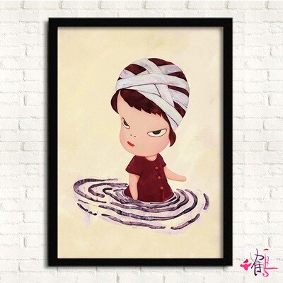 Dream Doll Cartoon Wall Painting