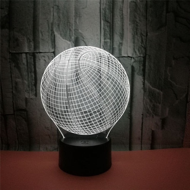 3D Lamp LED Night Light Image