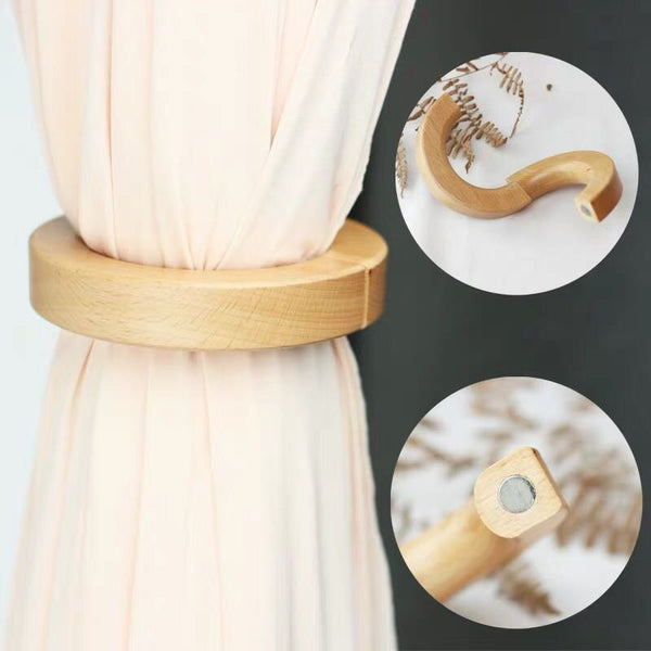 Magnetic Woo Curtain Tieback