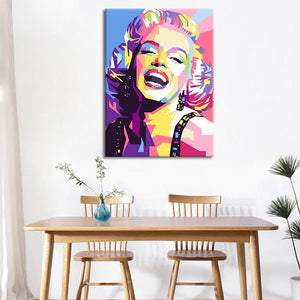 Marilyn Monroe Wall Painting