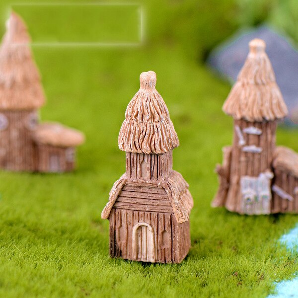 Cartoon Grass House Miniatures