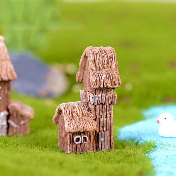 Cartoon Grass House Miniatures