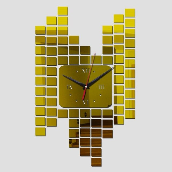 Square Shape Wall Clock