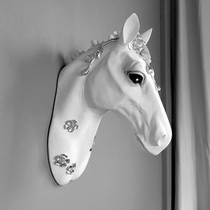 3D Resin Wall Horse Head