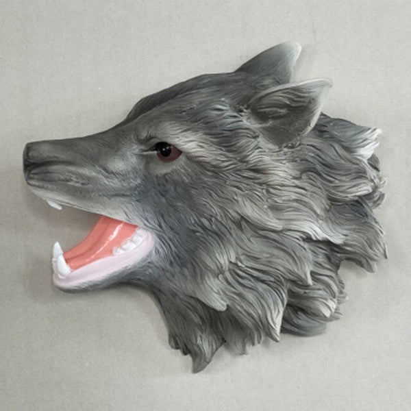 Retro Wolf Head